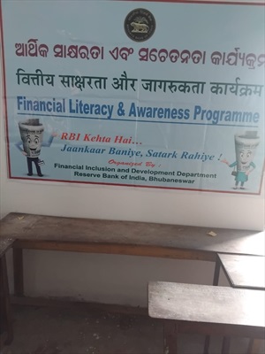 Financial literacy & awareness programme at women's college khurda by RBI on dt 11.9.24.