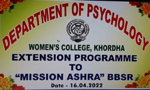 Extension programme to Mission Ashra