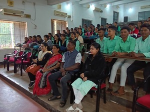 Dr Sohani Das as Resource person at VN (Auto) College, Jajpur Road on24.12.2024