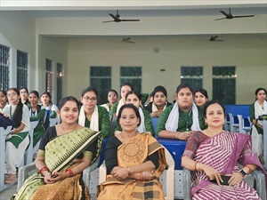 As Resource person at Satya Sai Women's College, Bhubaneswar on 10.01.2025