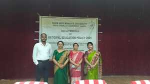 One-Day Workshop on NEP 2020  attended by faculty members at Rama Devi Women’s University